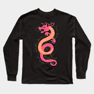 Year of The Dragon | Pomelo Sticker Version Long Sleeve T-Shirt